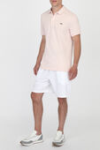 Slim fit Polo Shirt in Light Pink